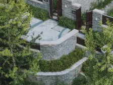 滦平县 金山岭融和城天纳山 3室3厅 带小院 带露台