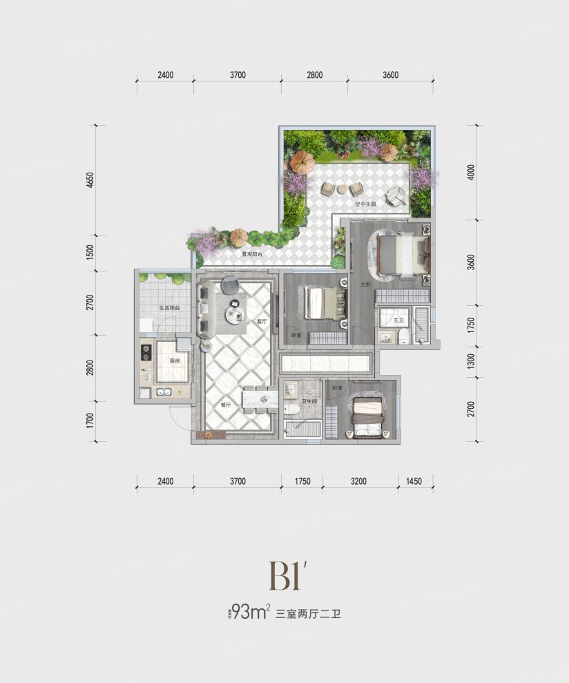 户型图2/2