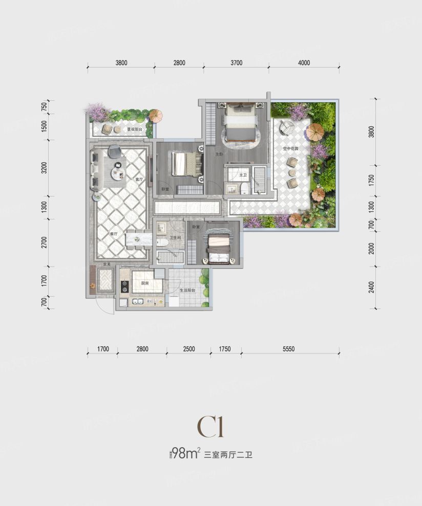 户型图2/2