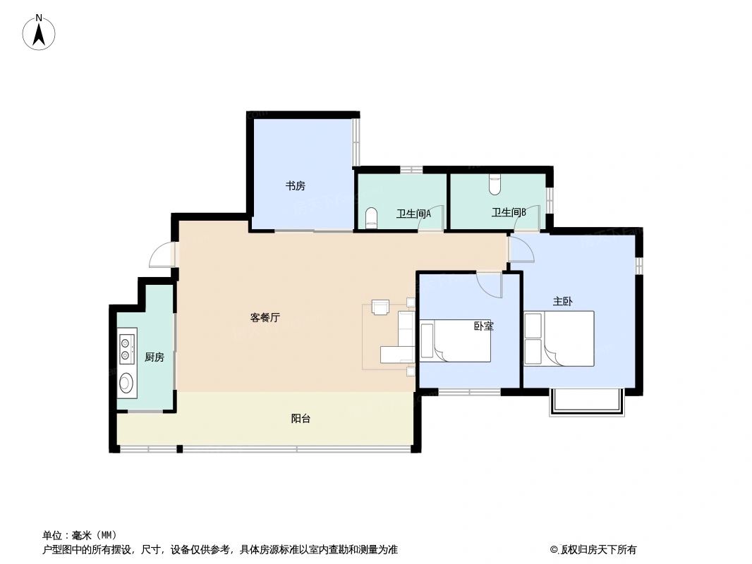 户型图2/2