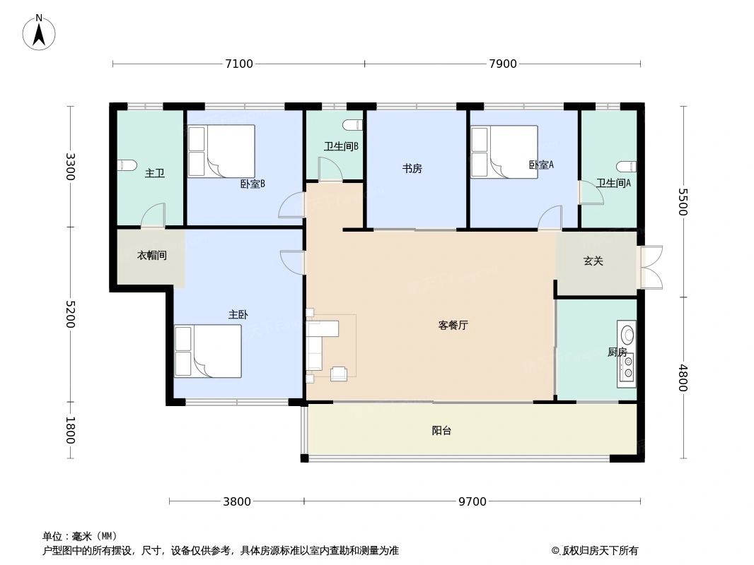户型图2/2