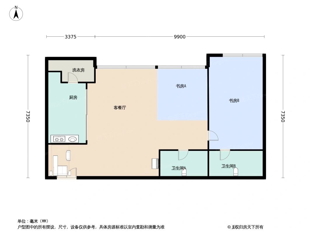 户型图2/2