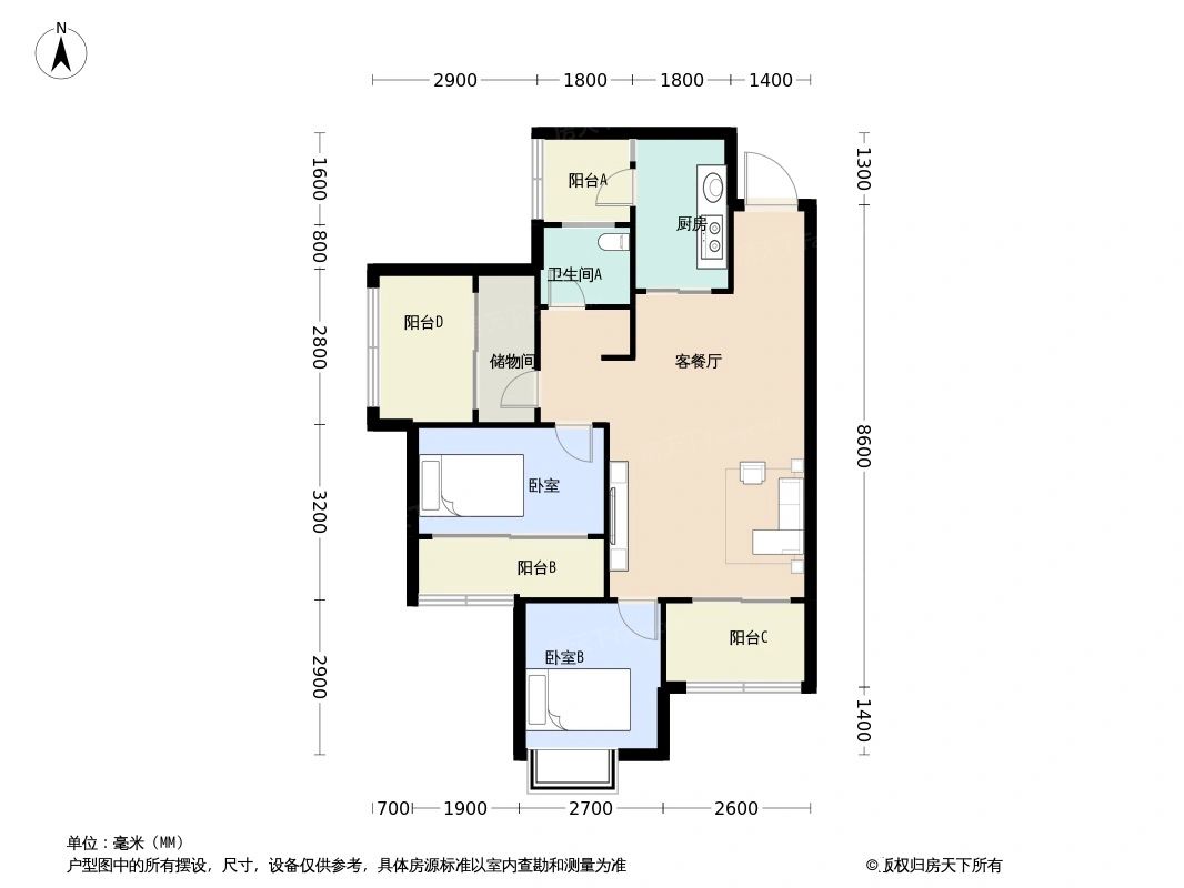 户型图2/2