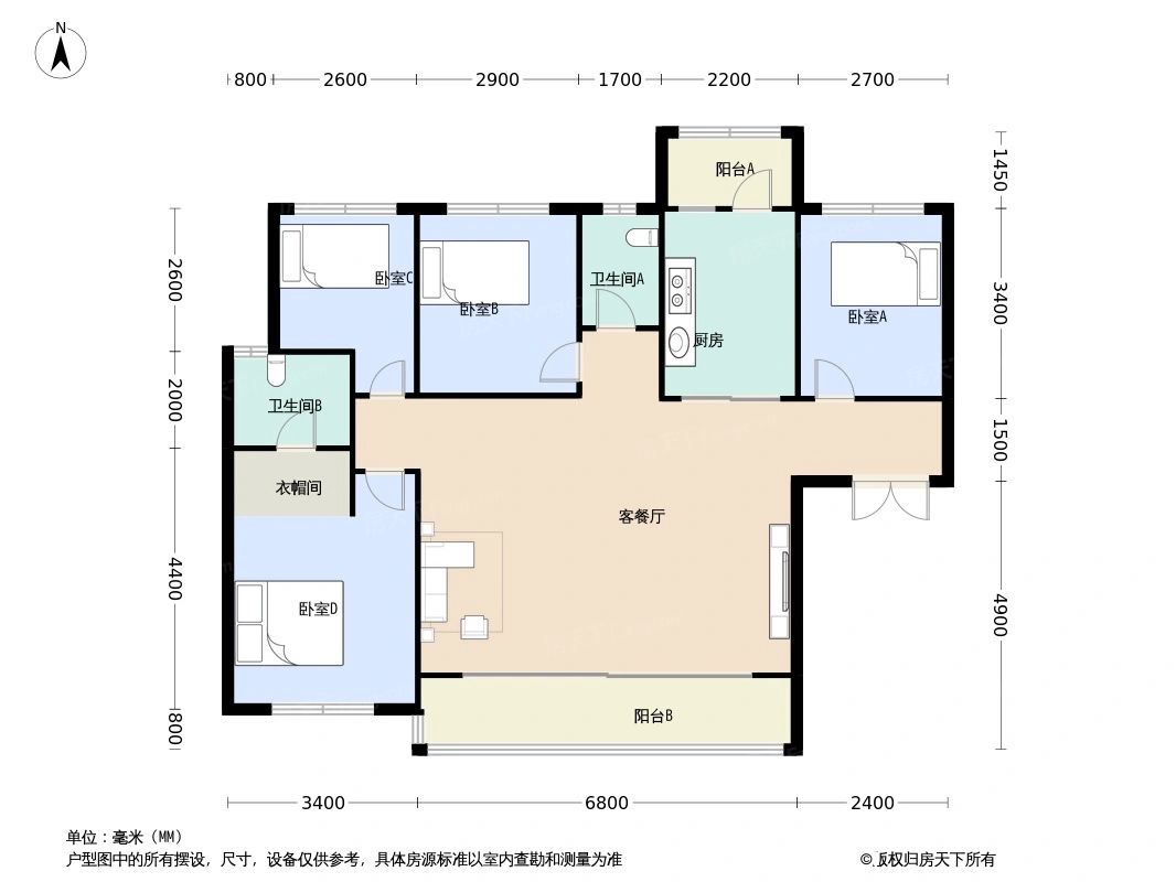 户型图2/2