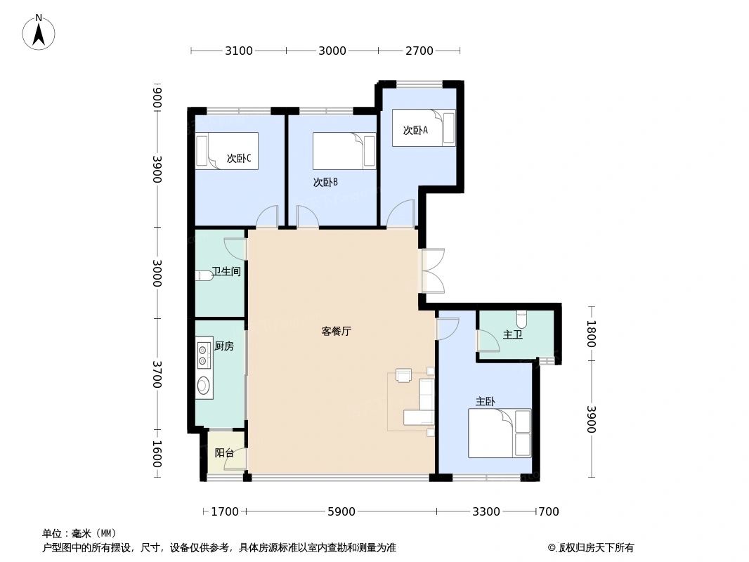 户型图2/2