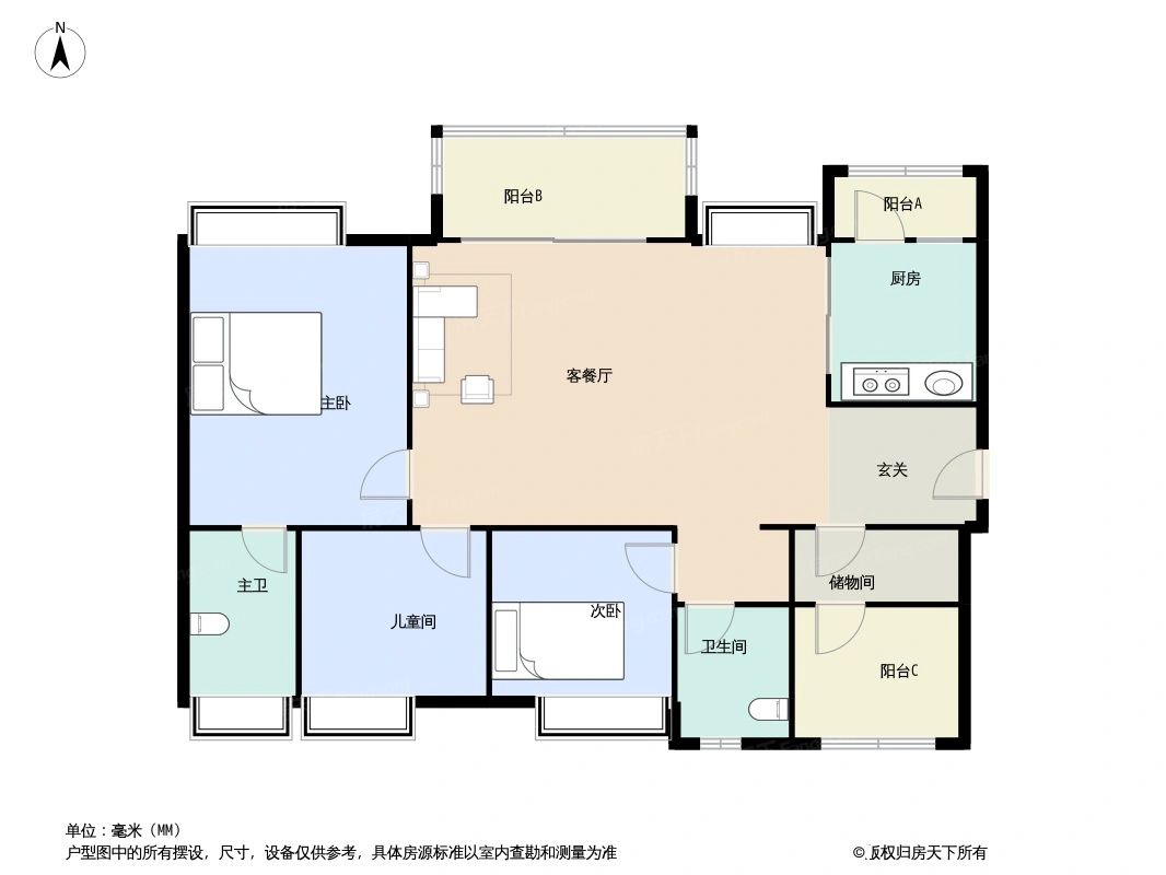 户型图2/2