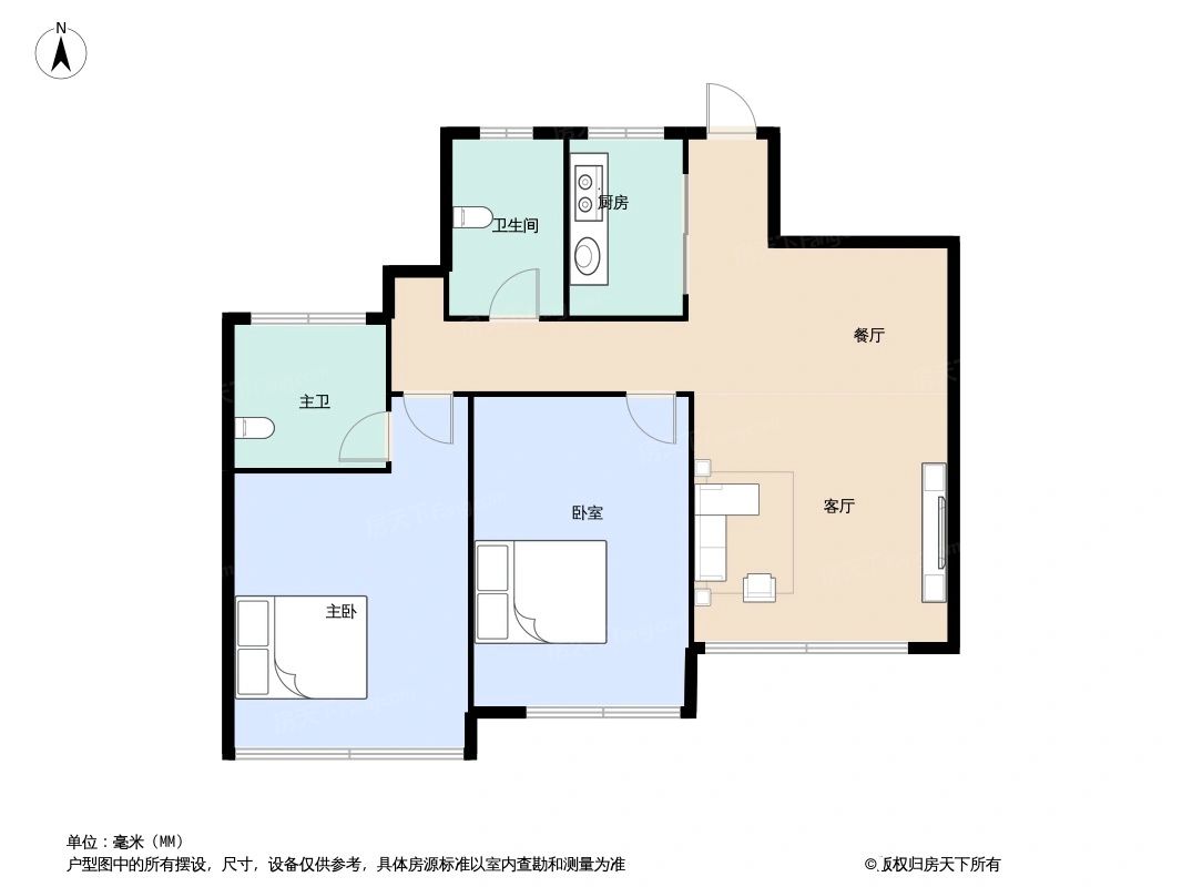 户型图2/2