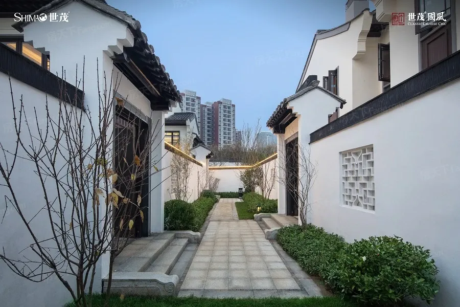 世茂龙湾在售建面约90-145㎡国风独院_世茂龙湾-武汉房天下