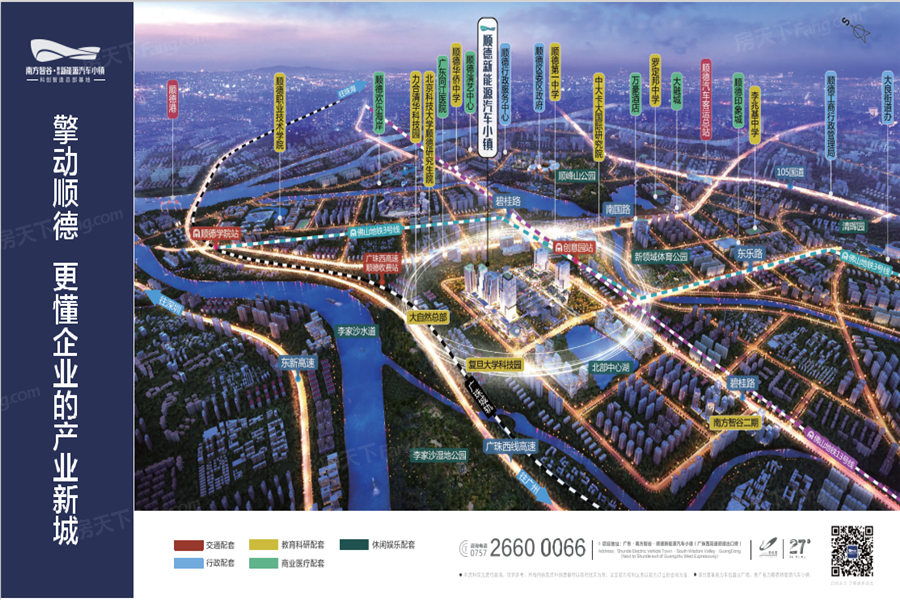 顺德中心城区南方智谷.主力户型为467.85平-2767.71平 敬请关注.