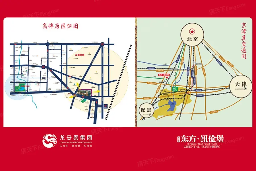 河北高碑店小区分布图图片