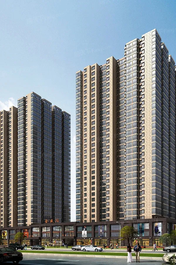 金盛园小区二期效果图