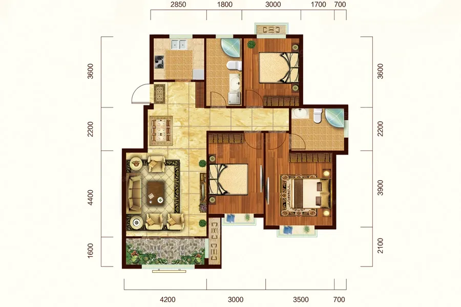 怎么看房子的户型,御泰苑的这个户型怎么样?