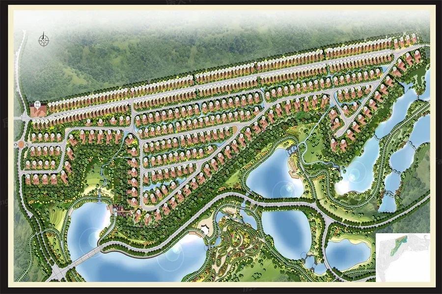 黄龙溪谷在售价格为:1200万元/套起