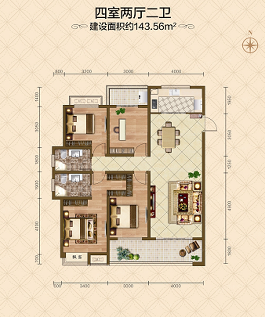 铜陵滨江壹号院户型图图片