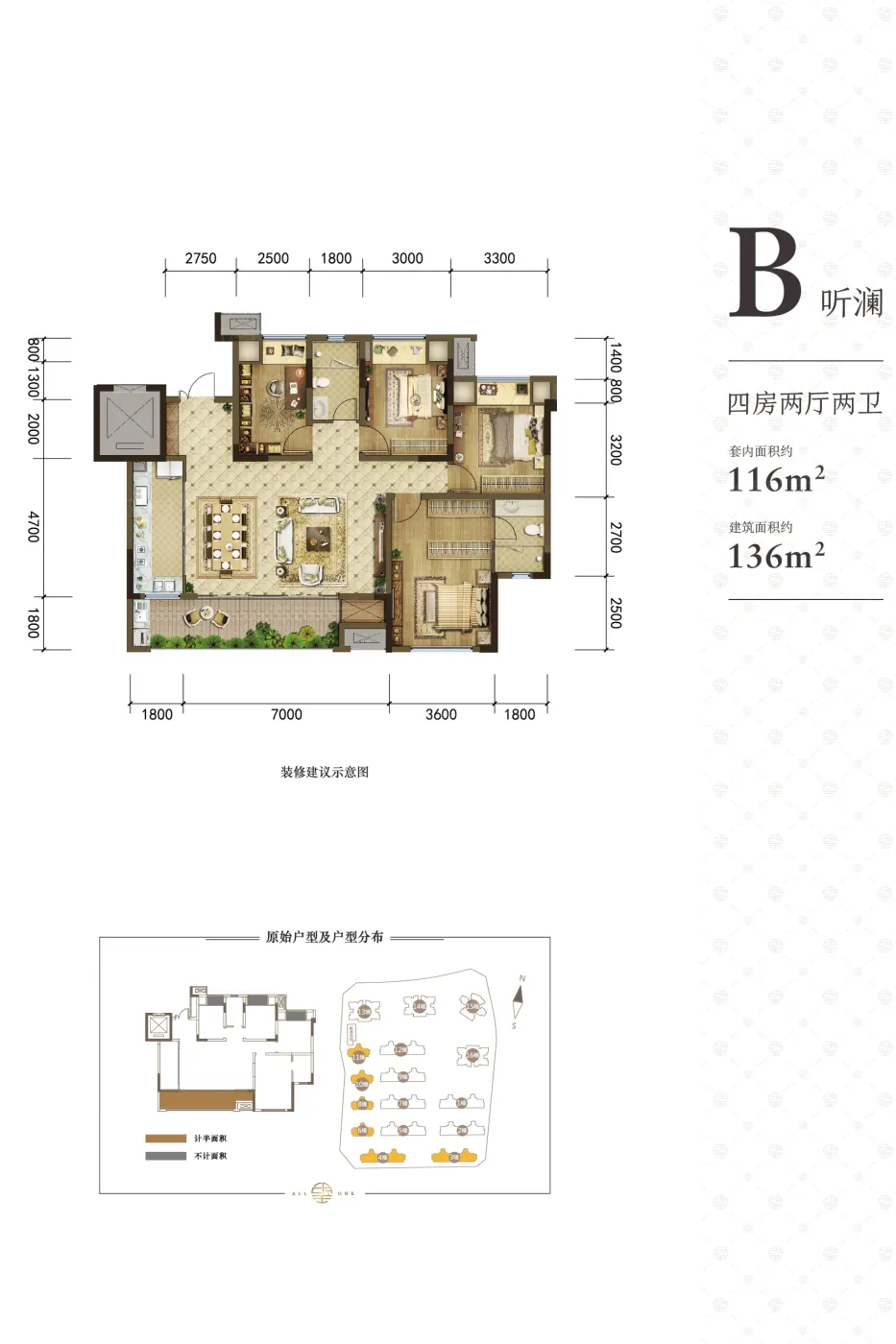 深度解析:华润置地澜山望136㎡户型在售