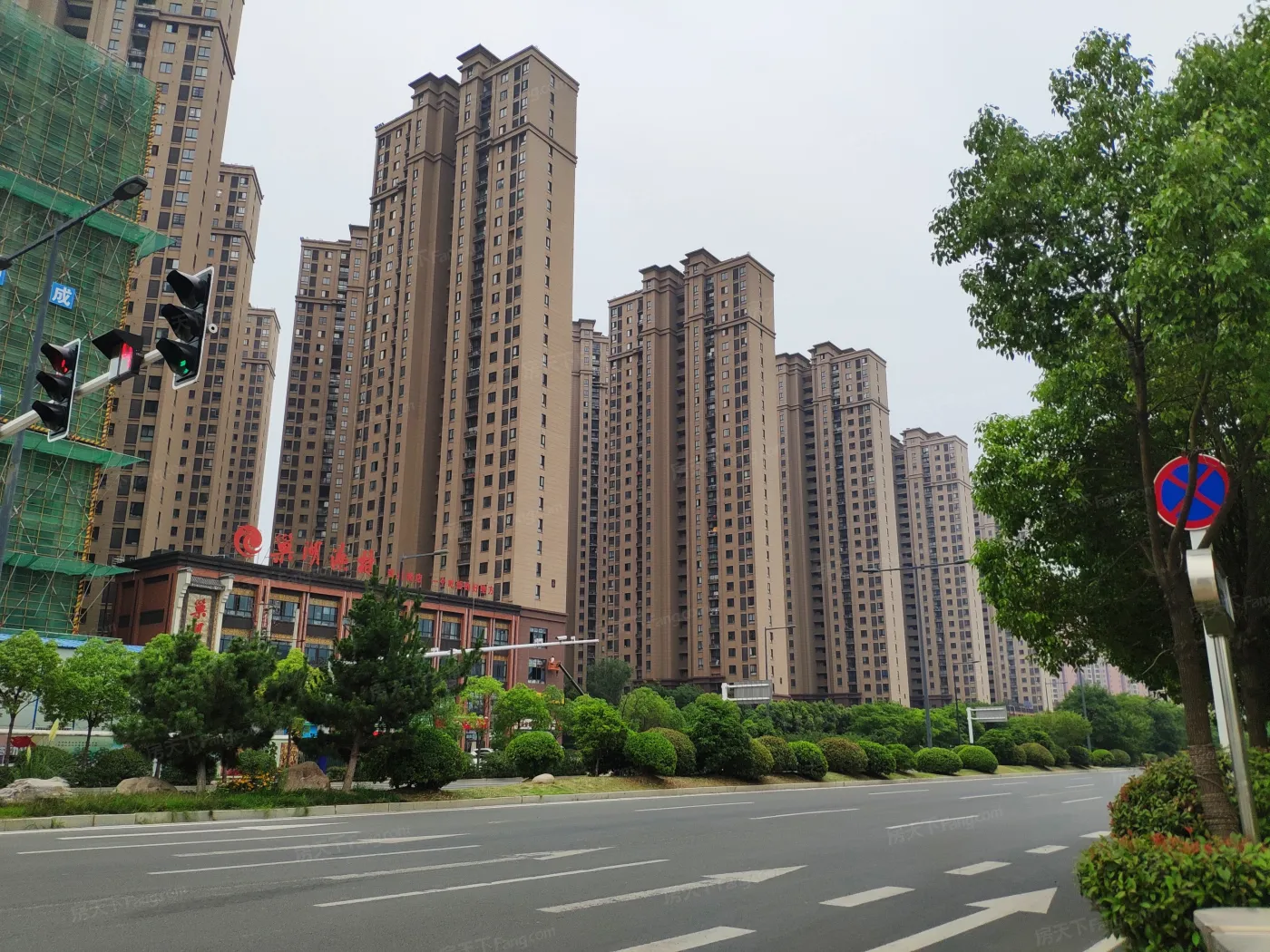 华地翡翠蓝湾实地看房,有图有真相!