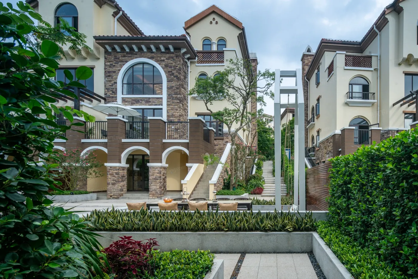 实景图:别墅样板间