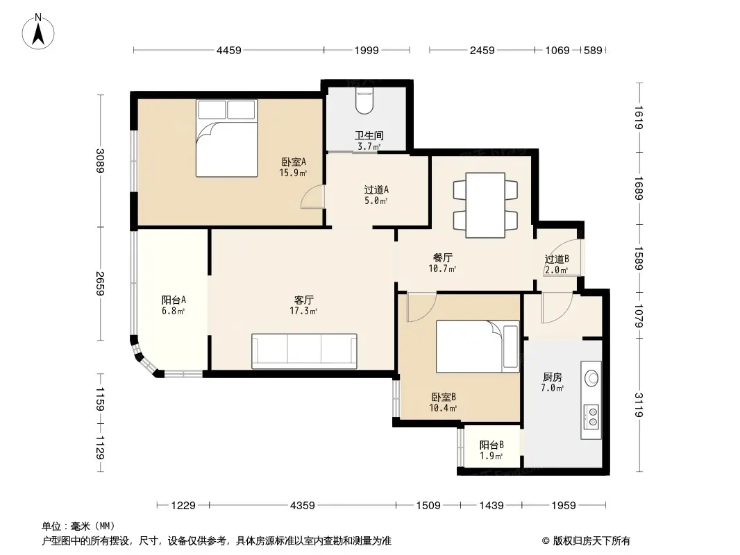 万博苑户型图