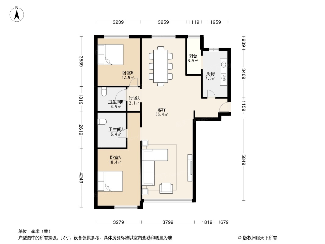 风格雅园户型图