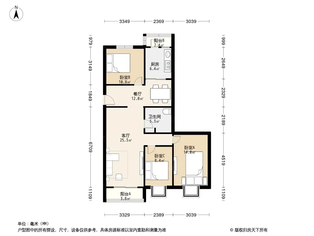 绿岛家园户型图