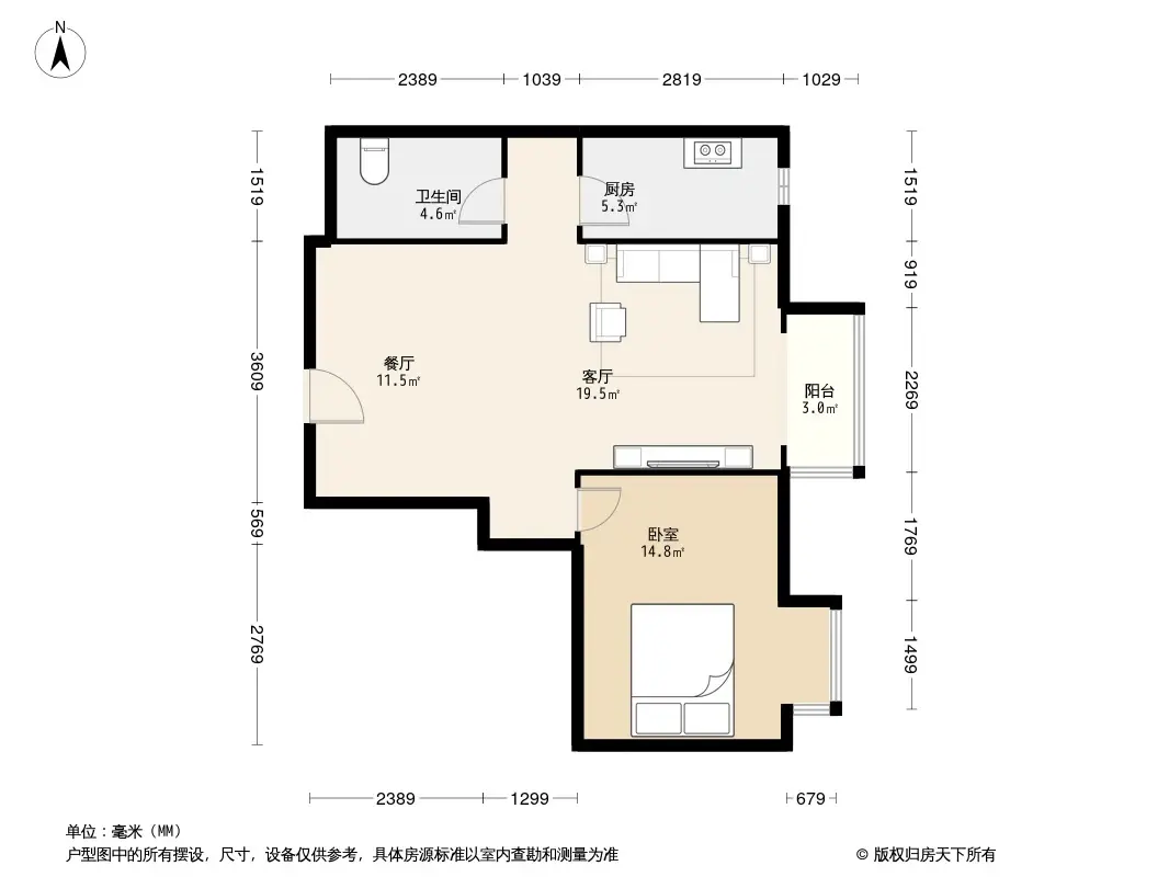 金尚嘉园户型图图片