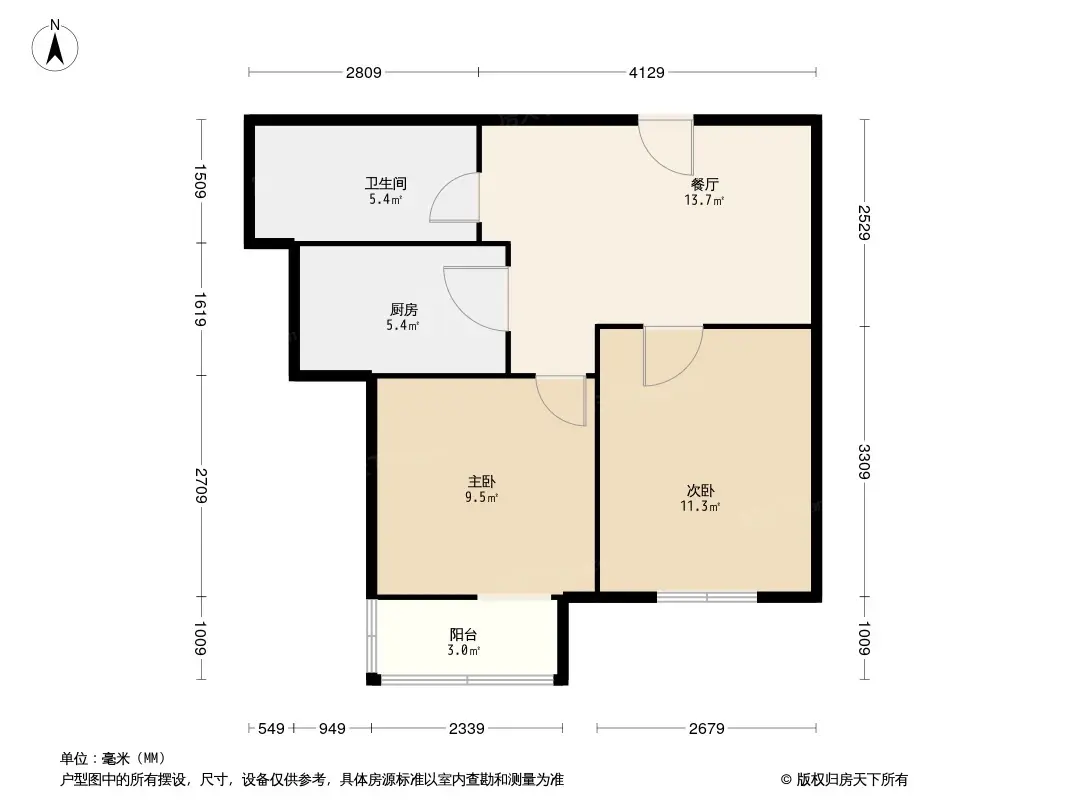 亚林西居住区户型图片