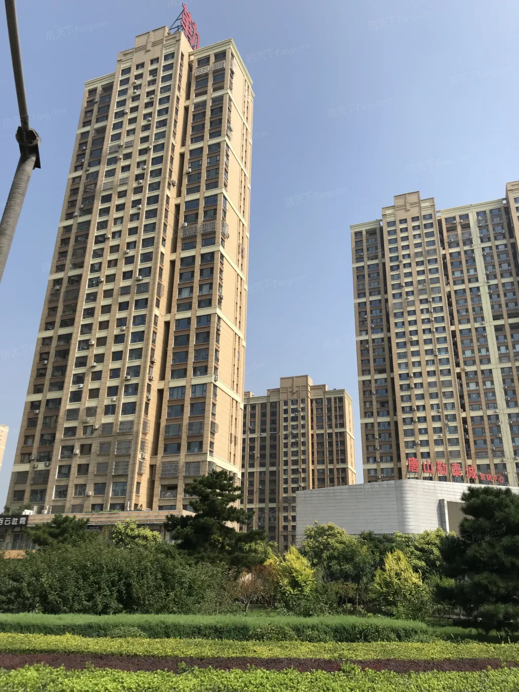 勒泰城楼栋实景-唐山搜房网