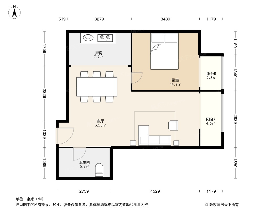 户型图0/1