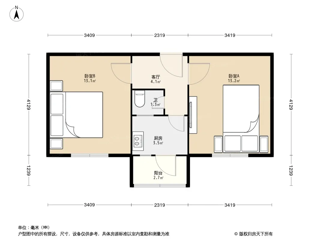 丁字沽七段户型图