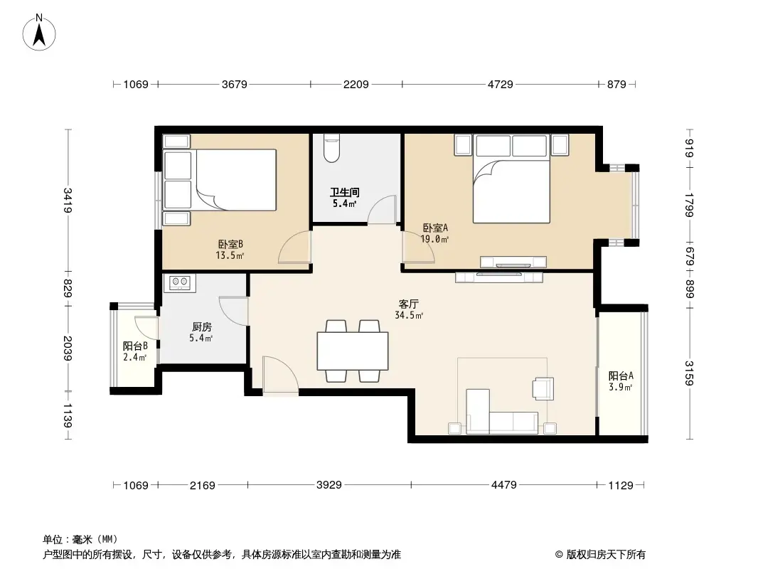 风度柏林户型图图片