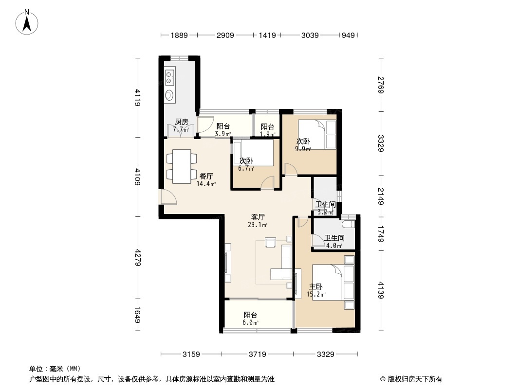 金基晓庐户型图图片