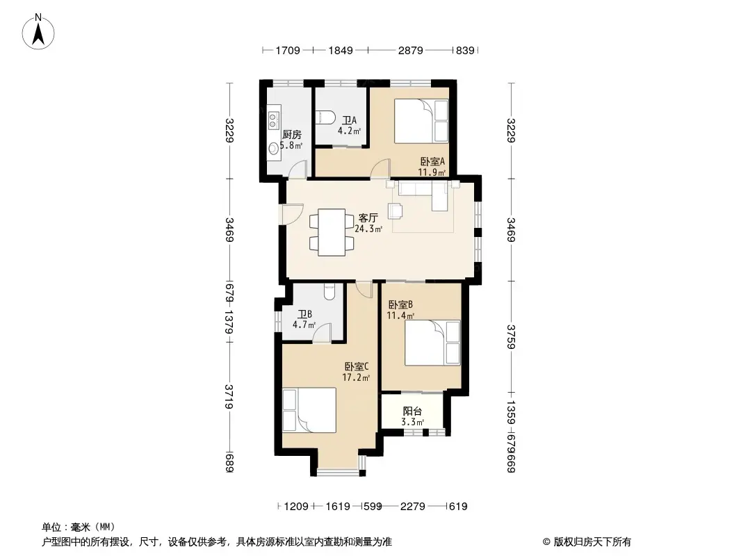 隆顺家园户型图