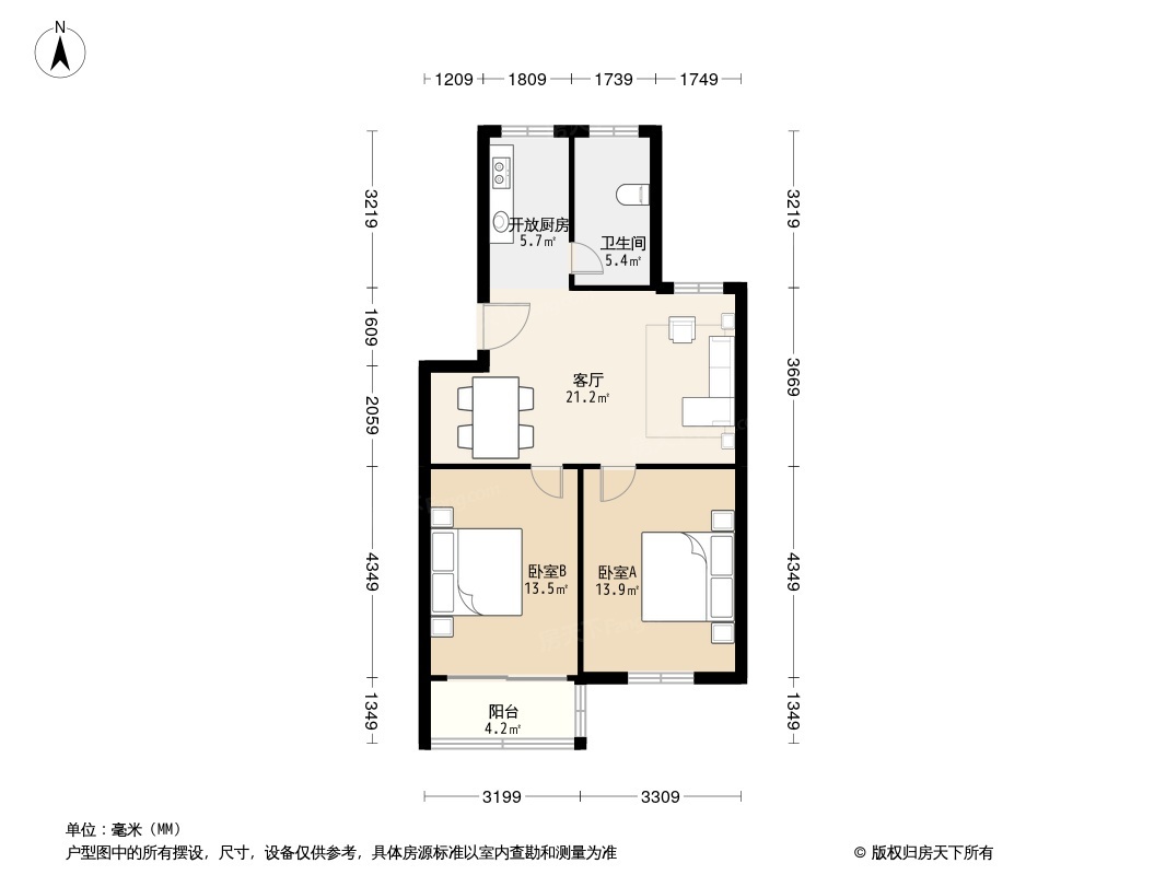 景丽苑户型图