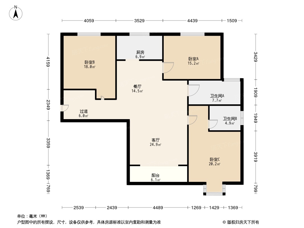 金色里程户型图