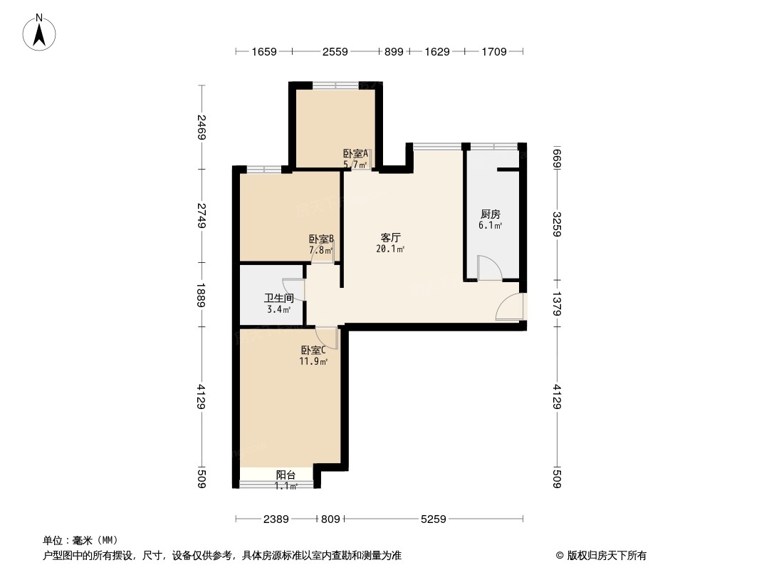 户型图0/1