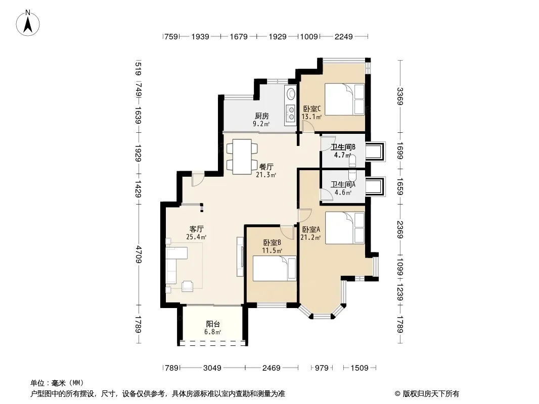 英伦名苑三期户型图