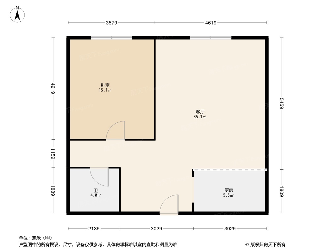 帝王国际花园户型图图片