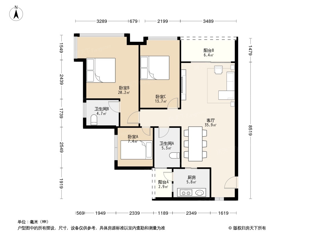 户型图0/1