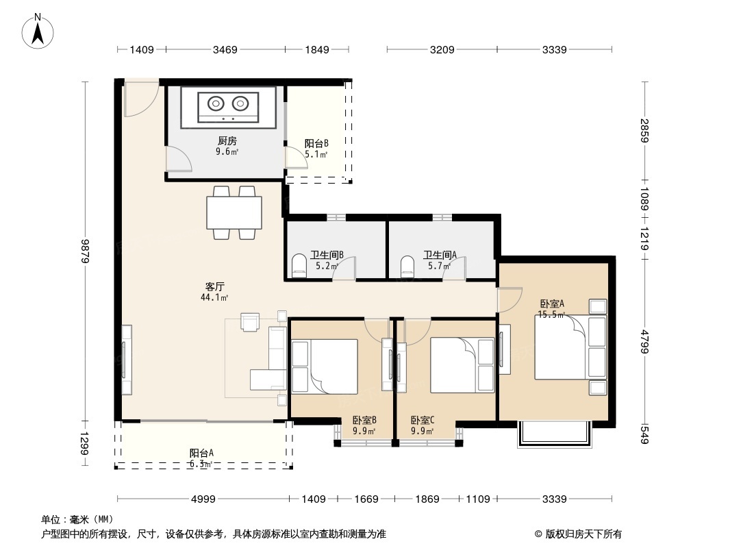 黄埔雅苑二期户型图