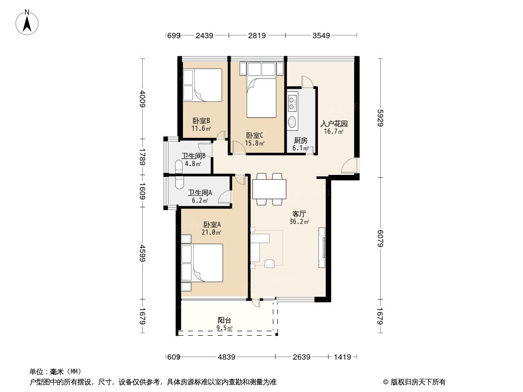 金地梅陇镇二期户型图