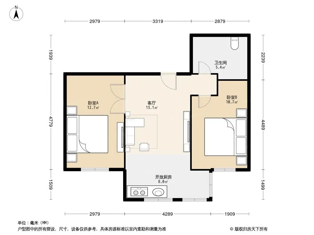 玉田枫林绿洲户型图图片