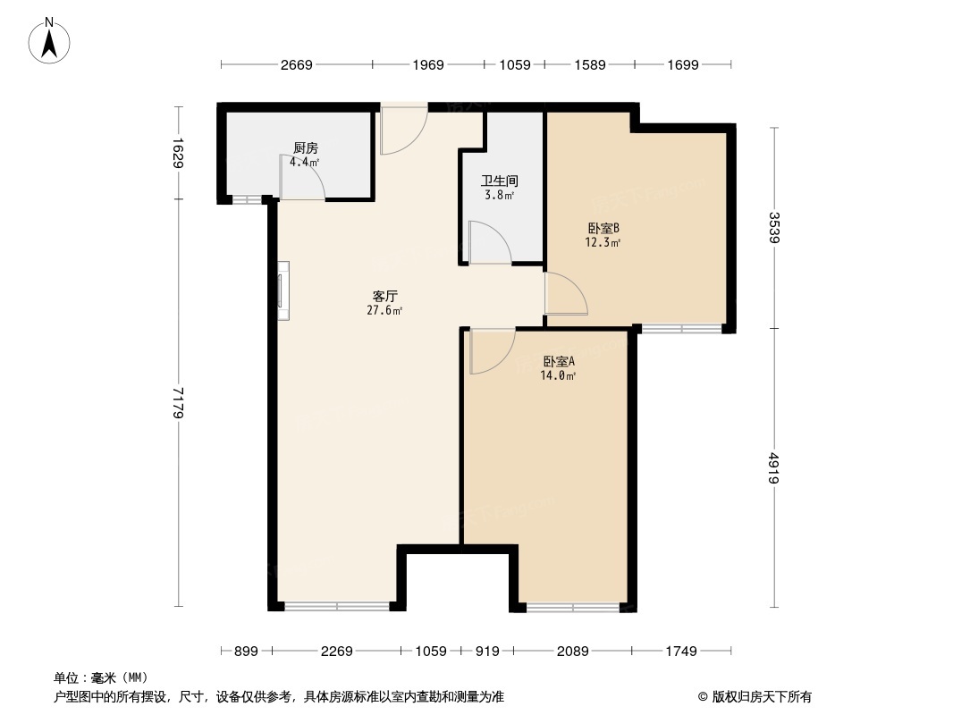 置地广场户型图图片