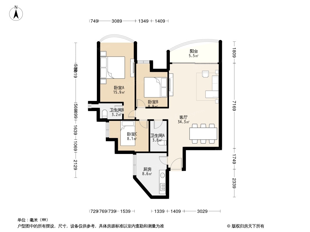 户型图0/1