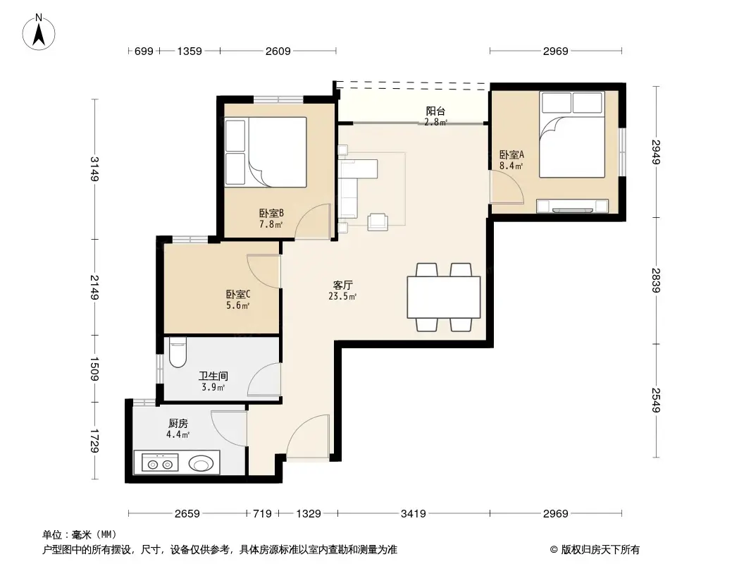 户型图0/1