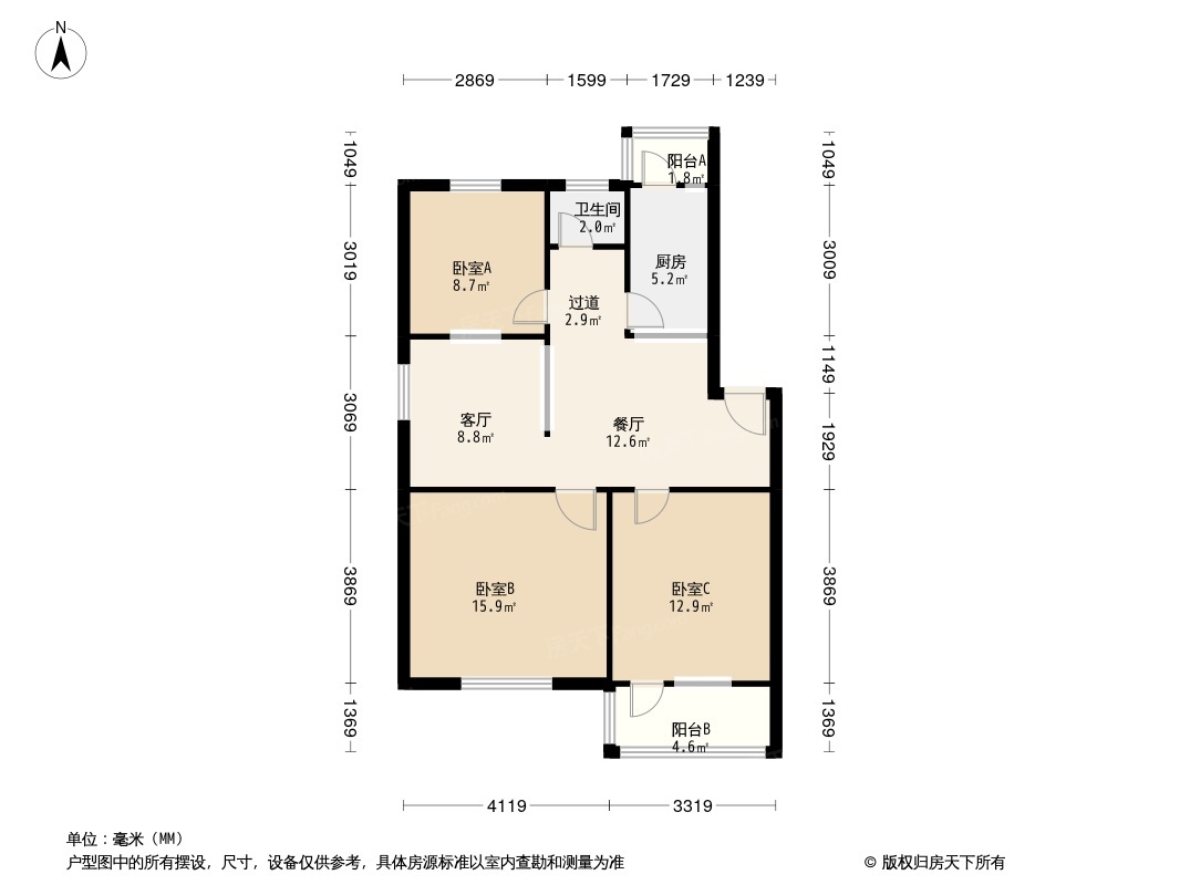 于都翡翠园户型图图片