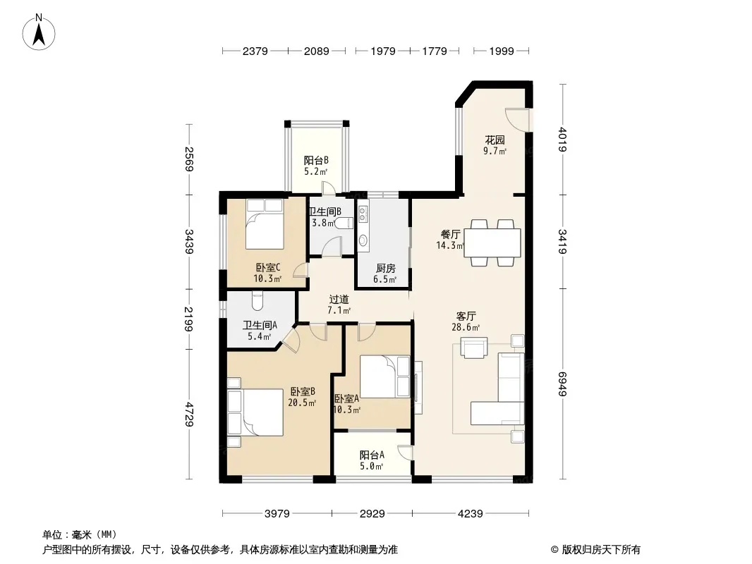 印象西湖户型图