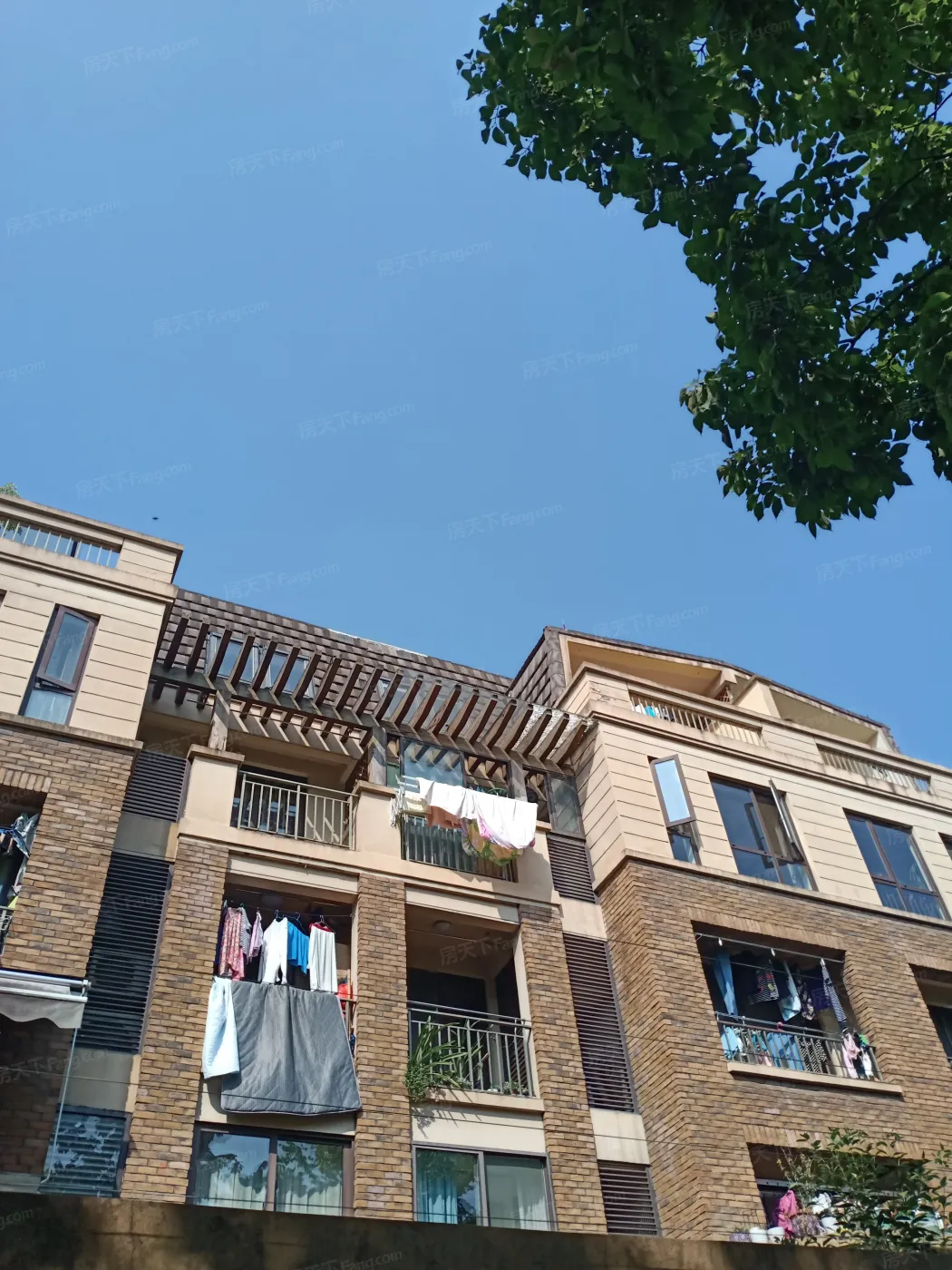 良渚文化村白鹭郡南实景图-楼盘外观