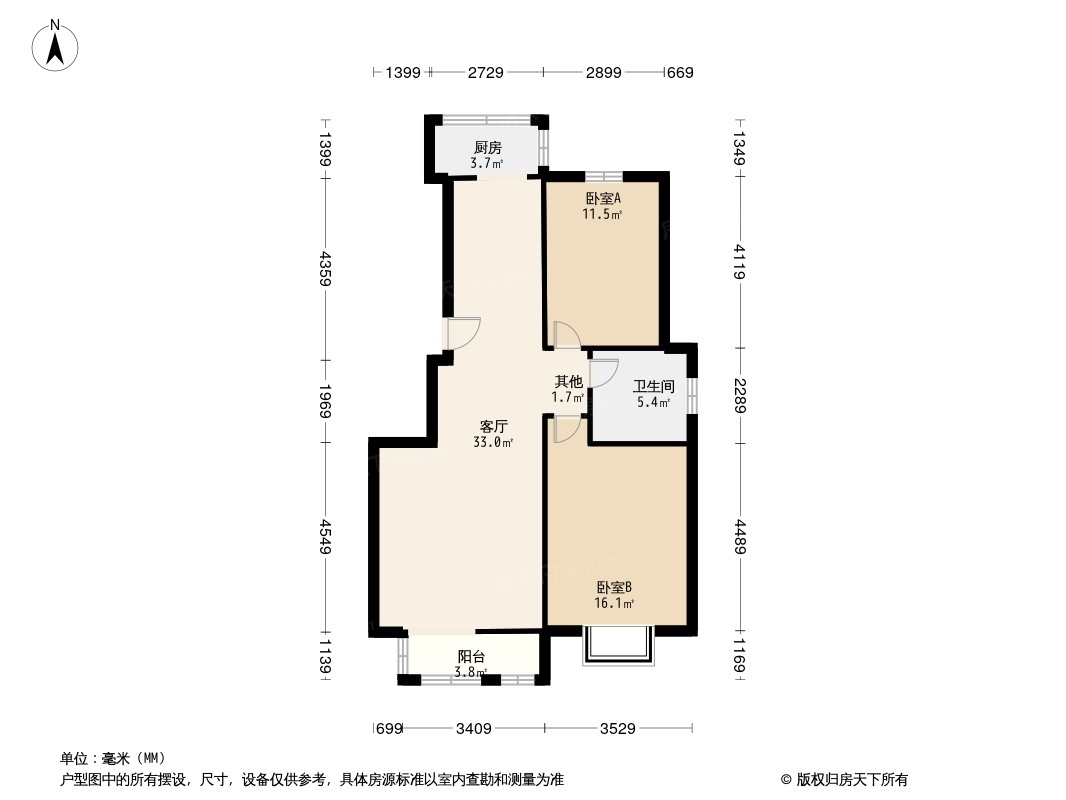 银翔城盛世豪庭户型图图片