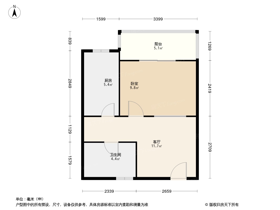 武夷花园户型图图片