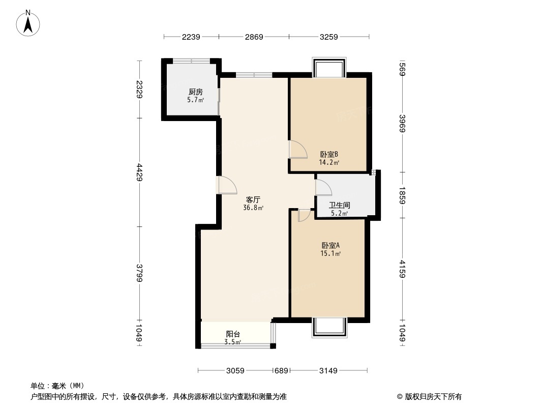 世纪星城户型图